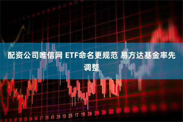配资公司唯信网 ETF命名更规范 易方达基金率先调整